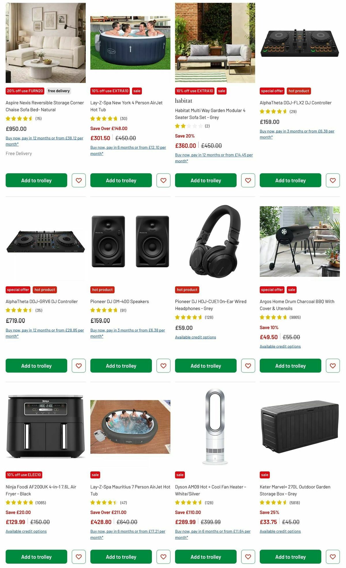 Argos Offers from 24 June