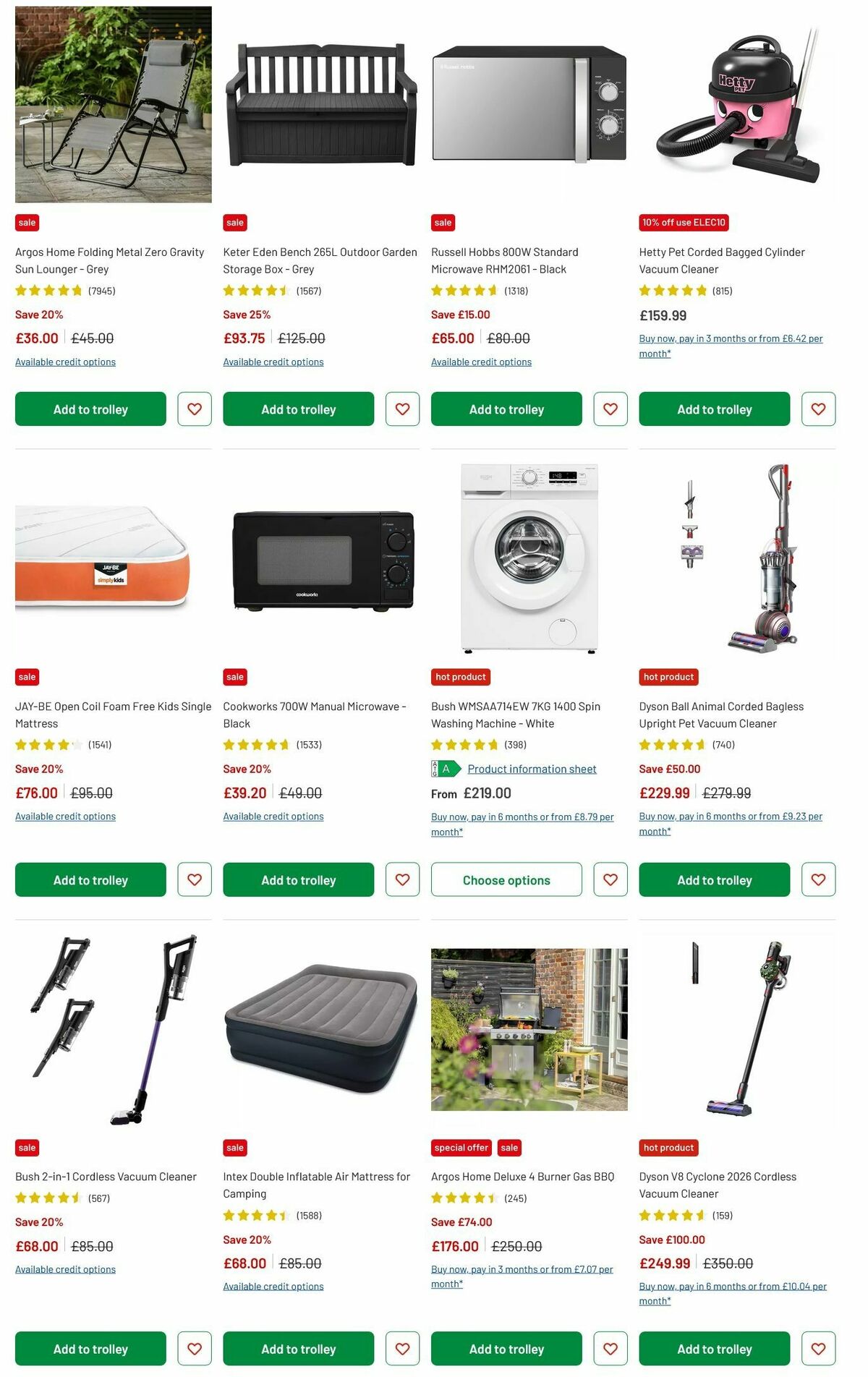 Argos Offers from 24 June