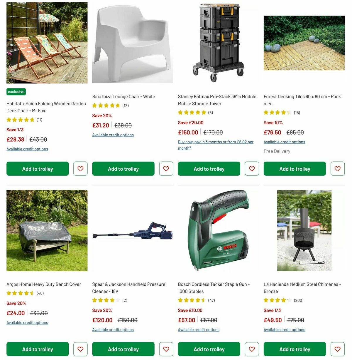 Argos Offers from 8 July