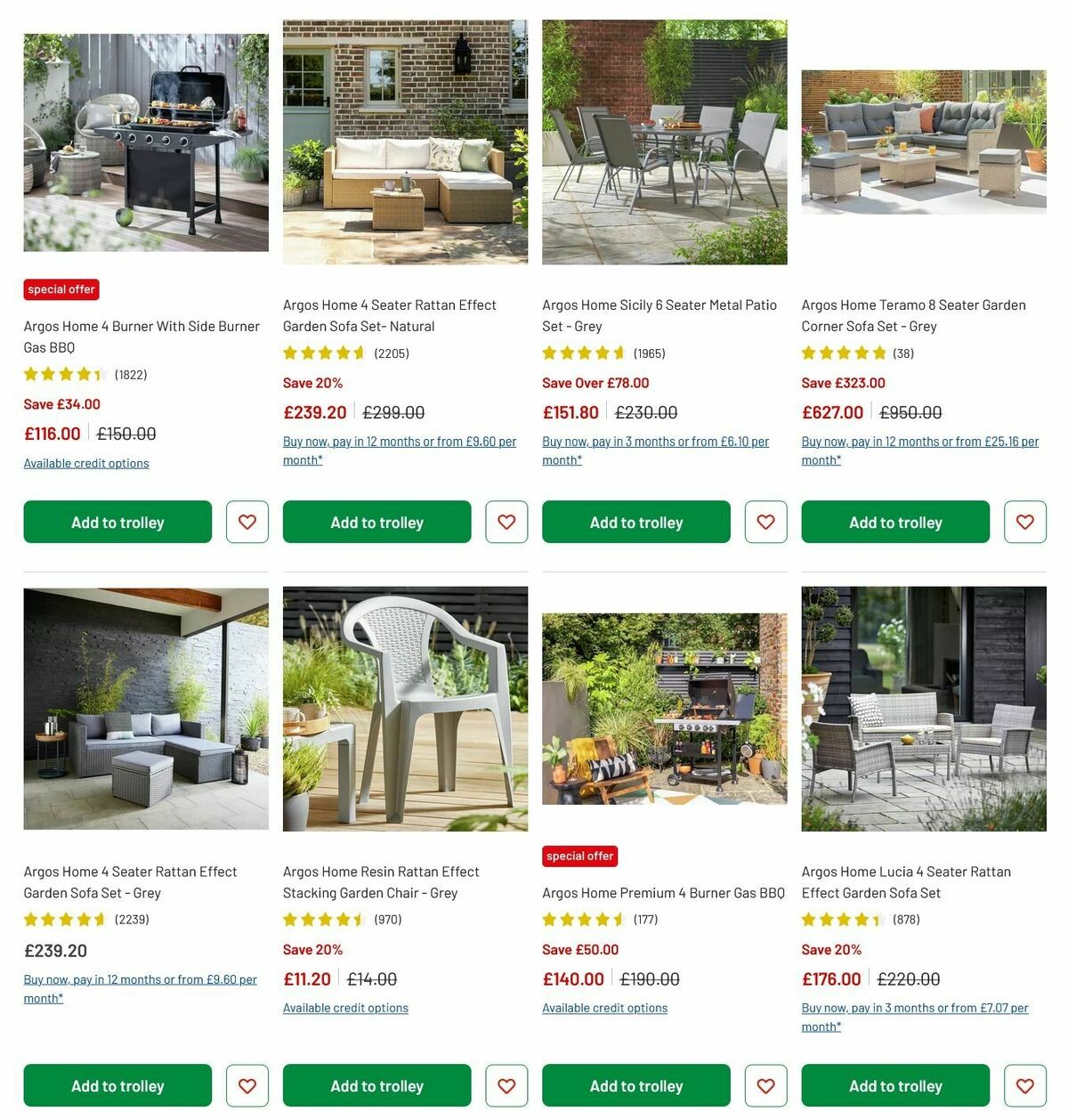 Argos Offers from 8 July