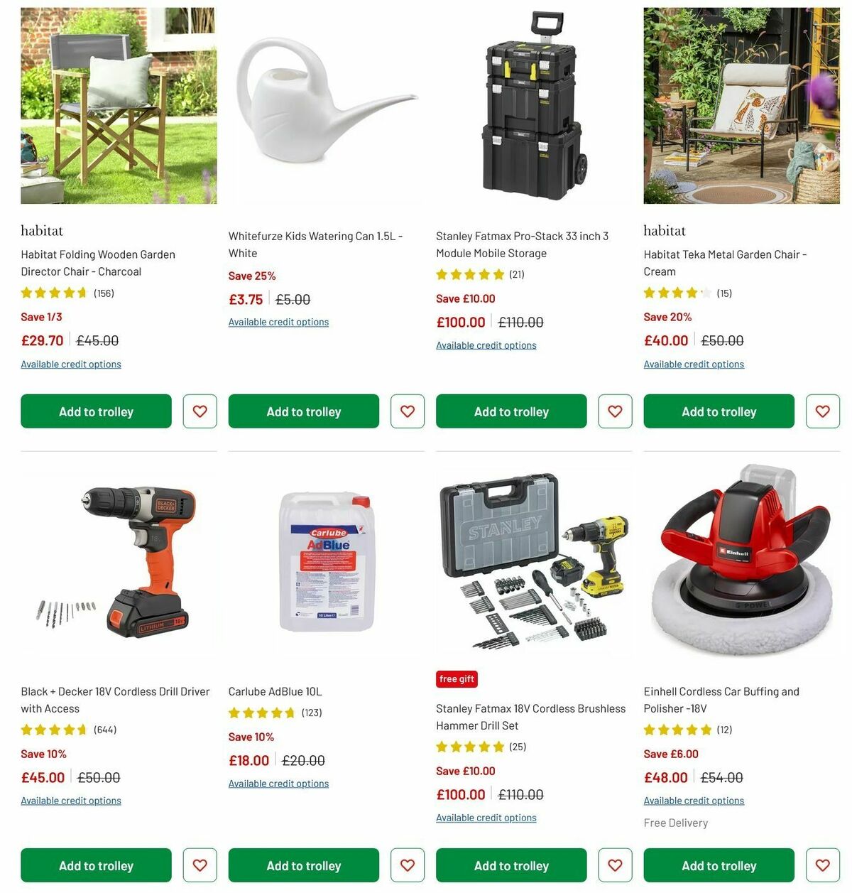 Argos Offers from 8 July