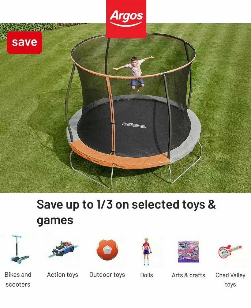 Argos Offers from 20 July