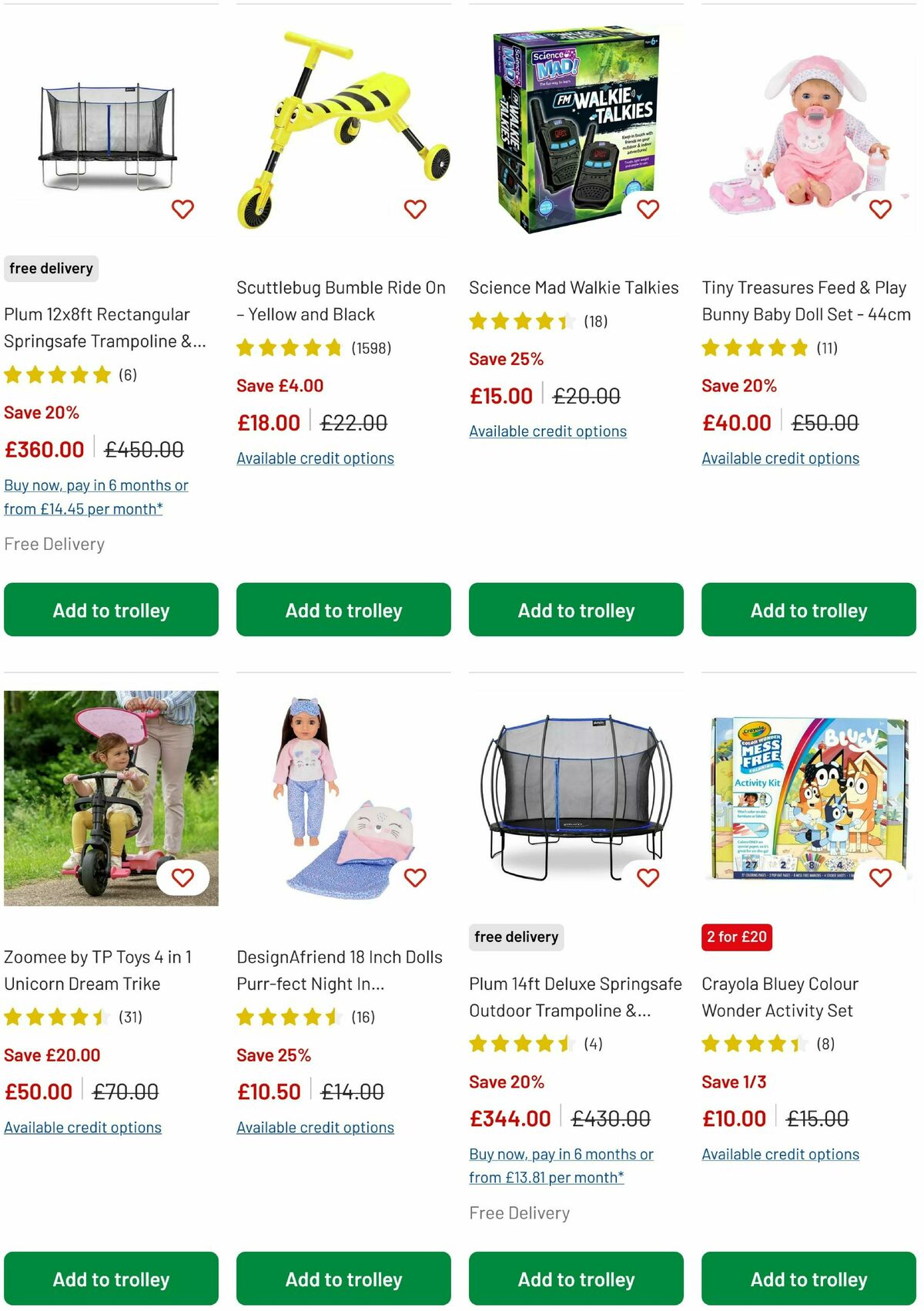 Argos Offers from 20 July