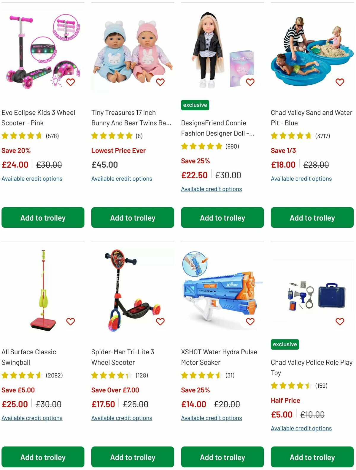 Argos Offers from 20 July