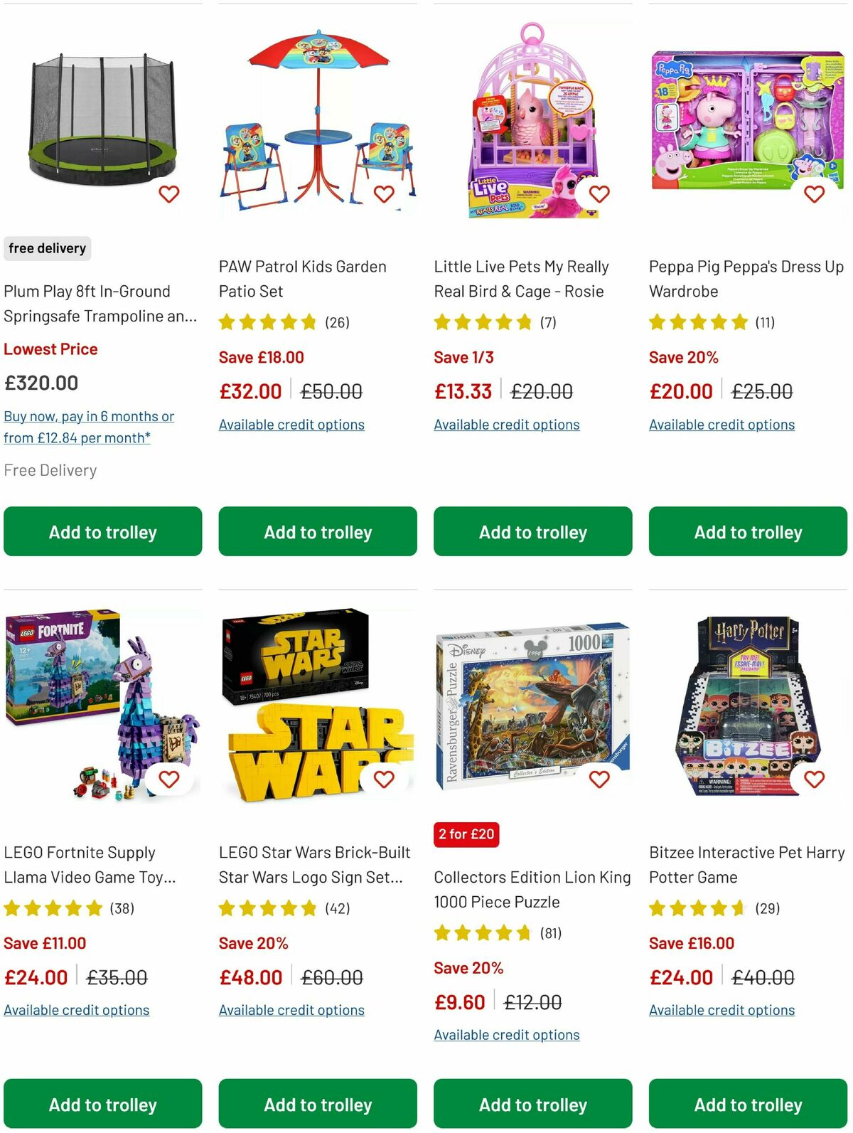 Argos Offers from 20 July