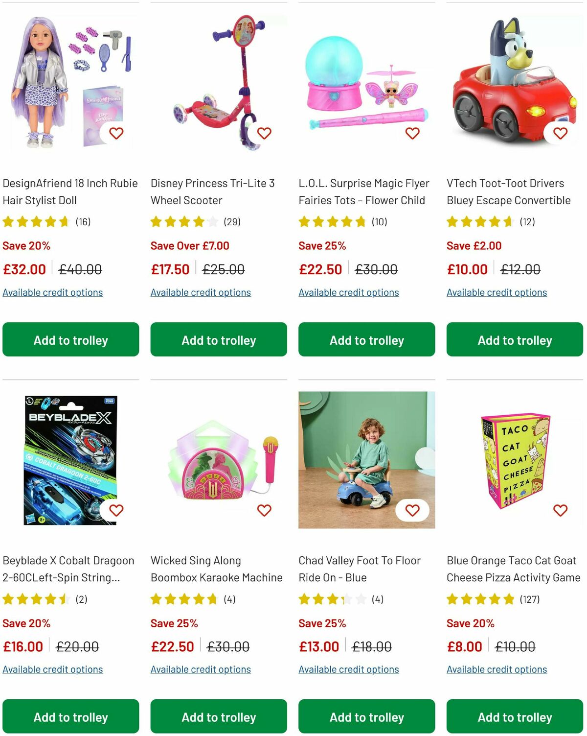 Argos Offers from 20 July