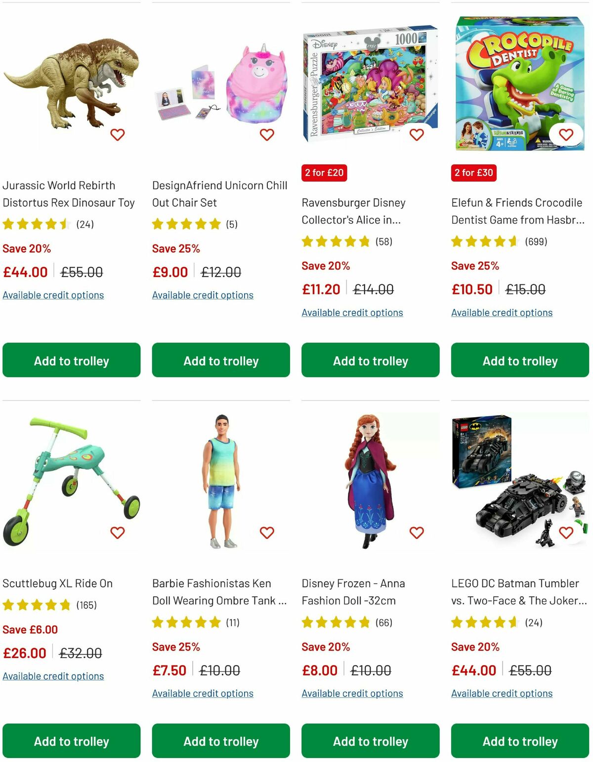 Argos Offers from 20 July