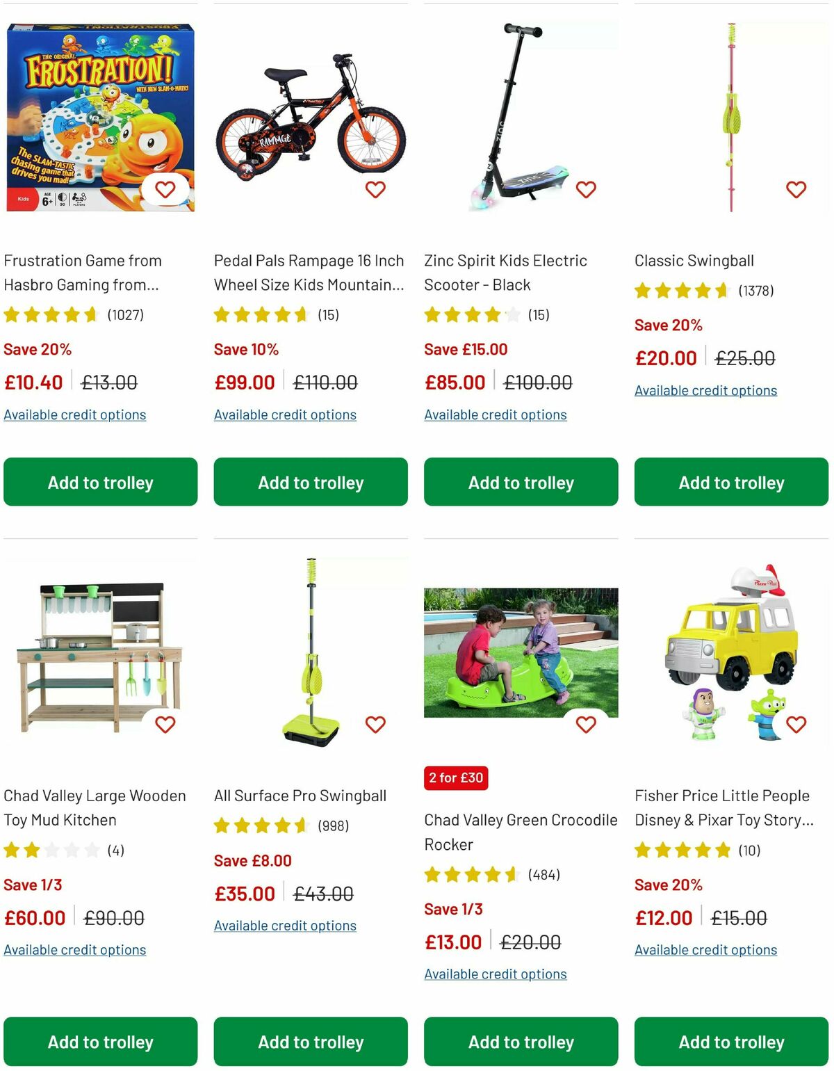 Argos Offers from 20 July