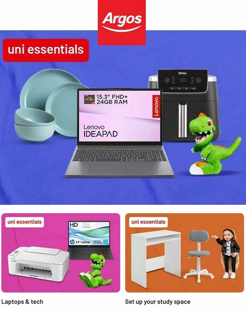 Argos Offers from 4 August