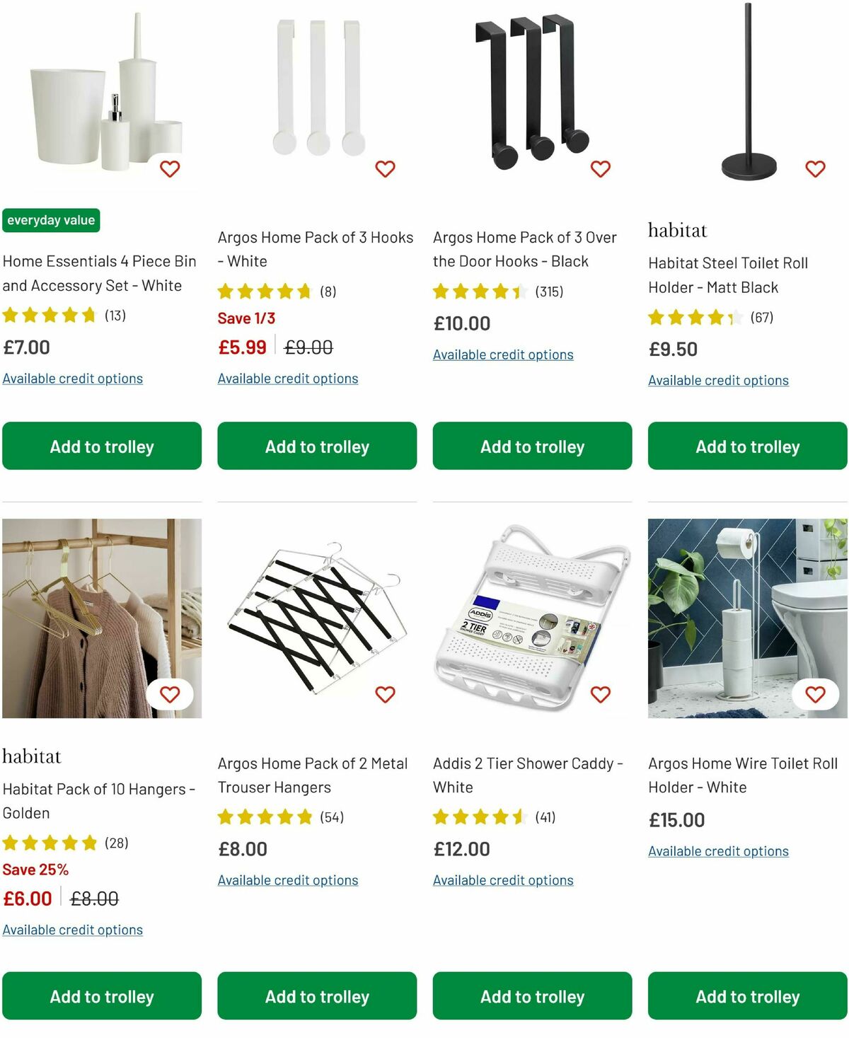 Argos Offers from 4 August