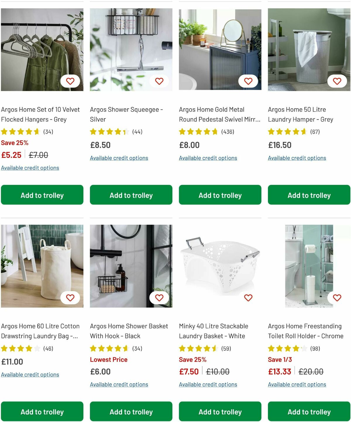 Argos Offers from 4 August