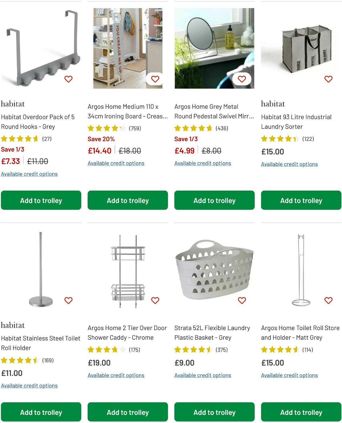 Argos Offers from 4 August