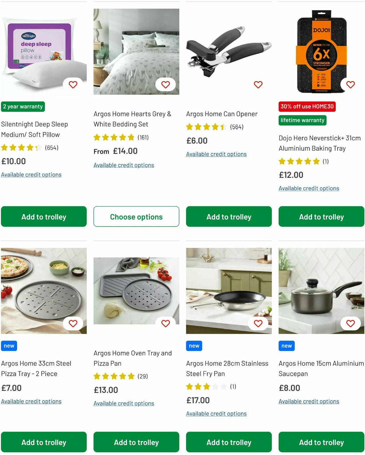 Argos Offers from 4 August