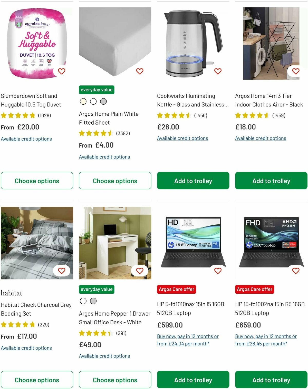 Argos Offers from 4 August