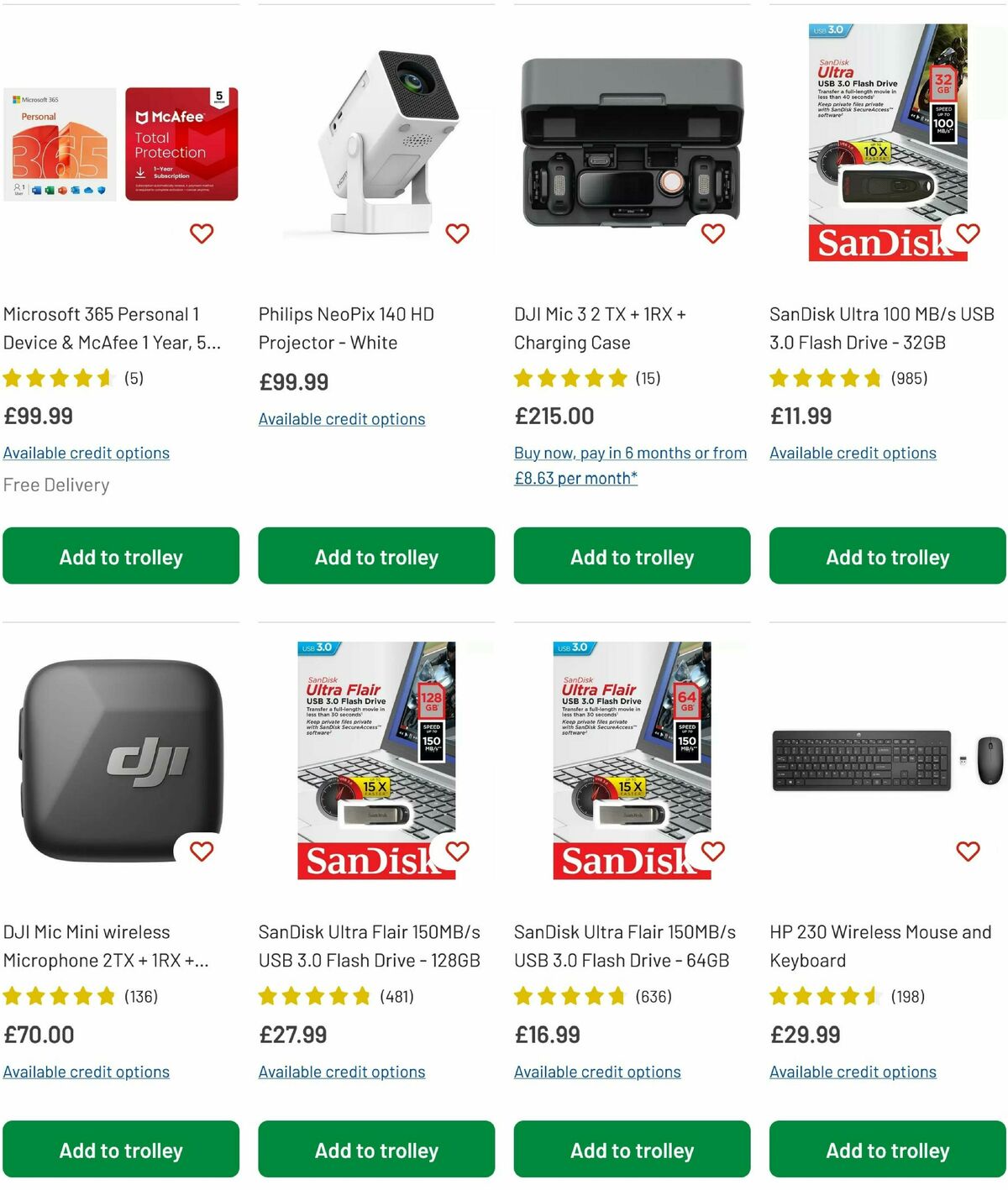 Argos Offers from 4 August