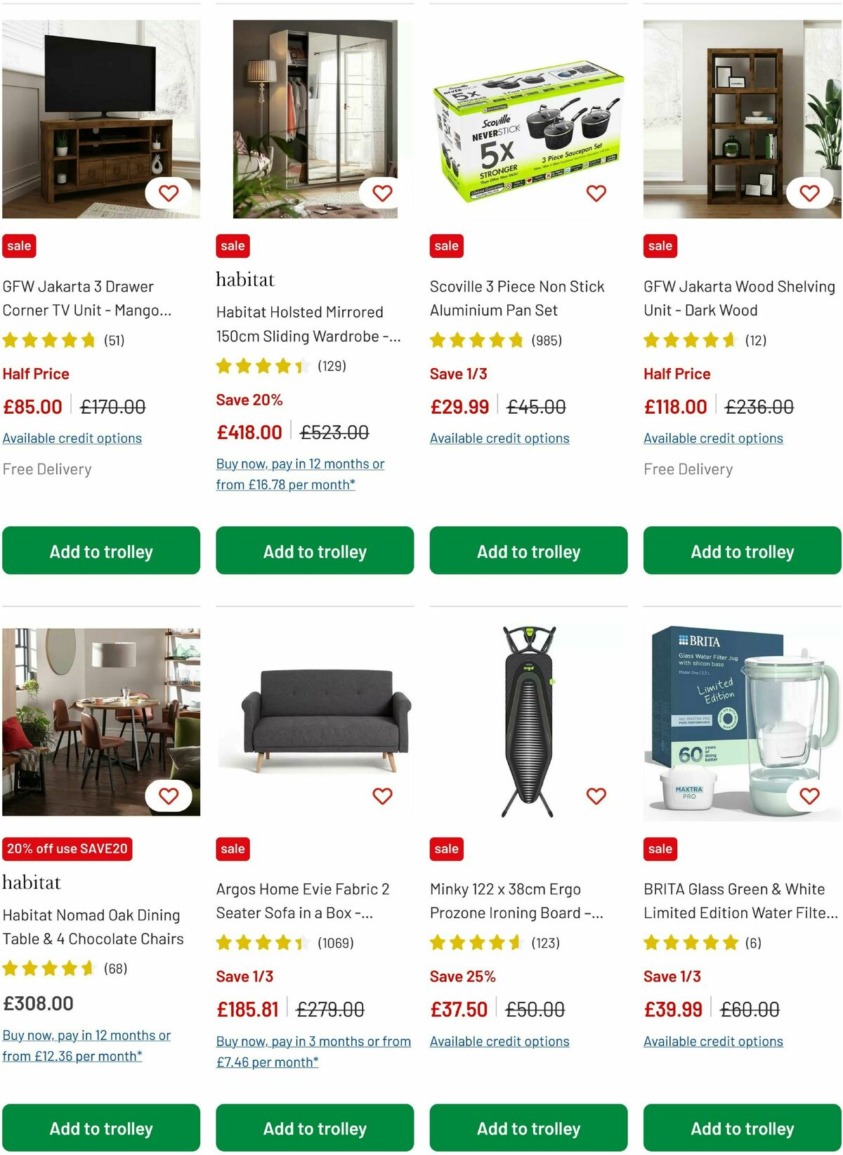 Argos Offers from 3 September
