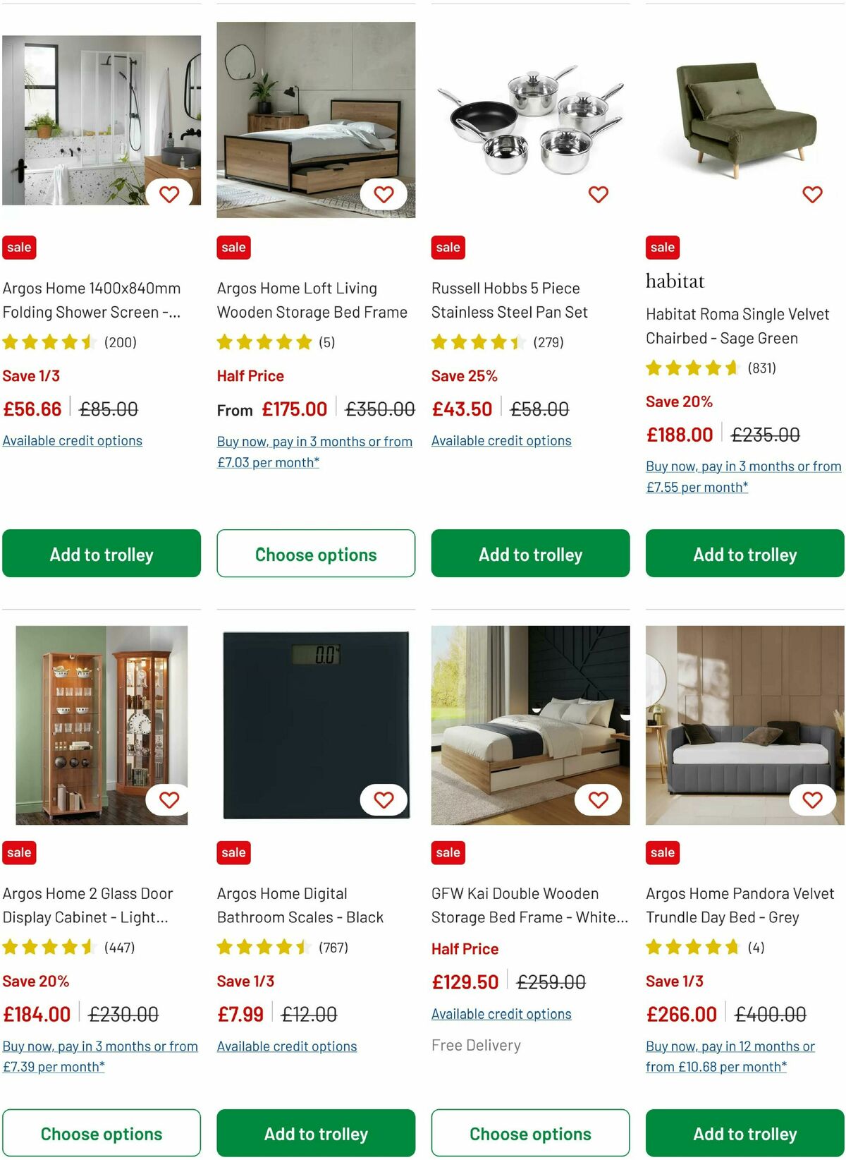 Argos Offers from 3 September