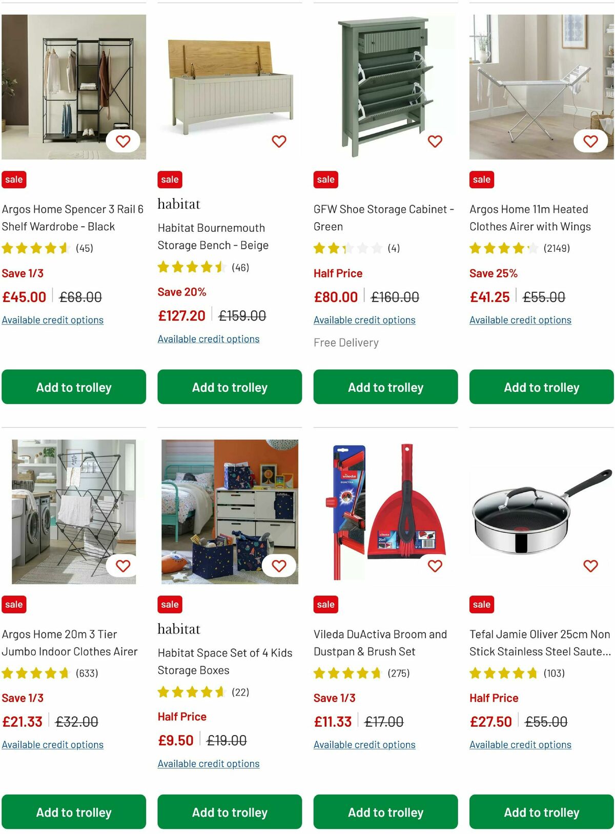 Argos Offers from 3 September