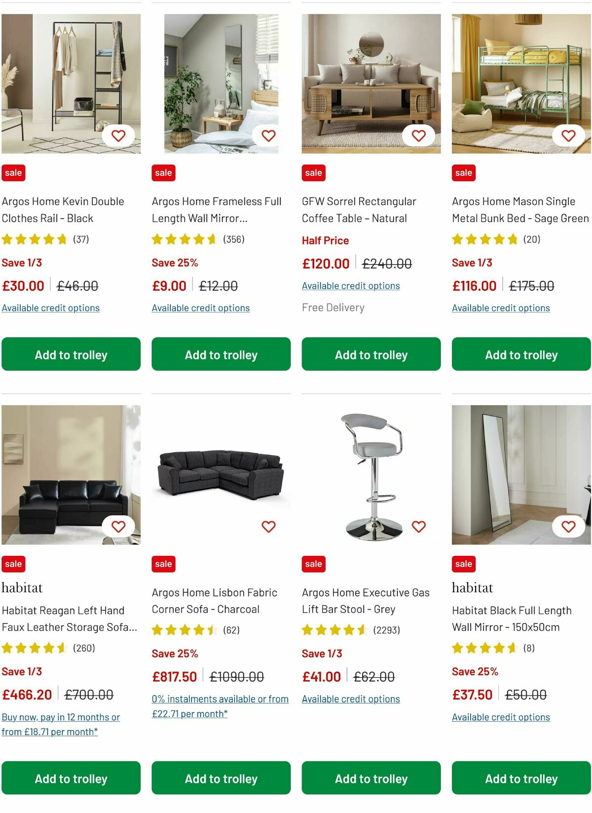Argos Offers from 3 September