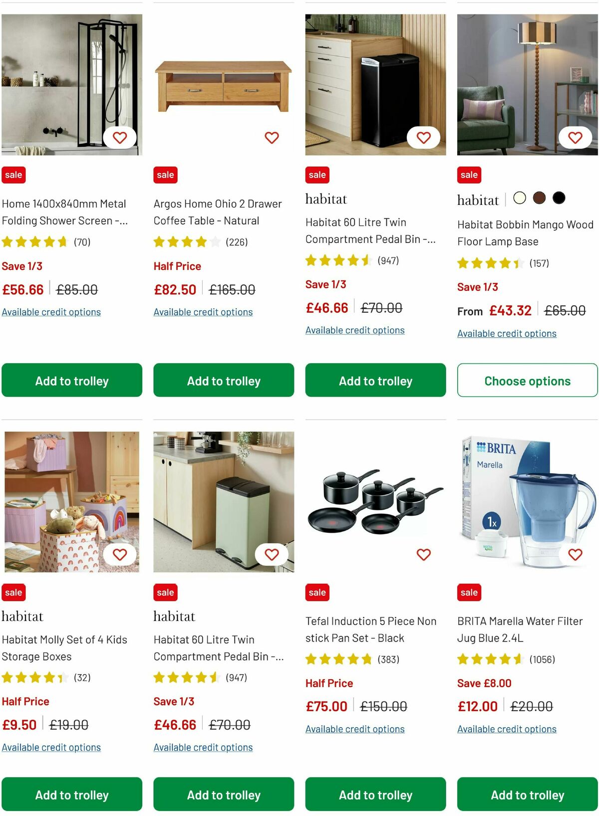 Argos Offers from 3 September