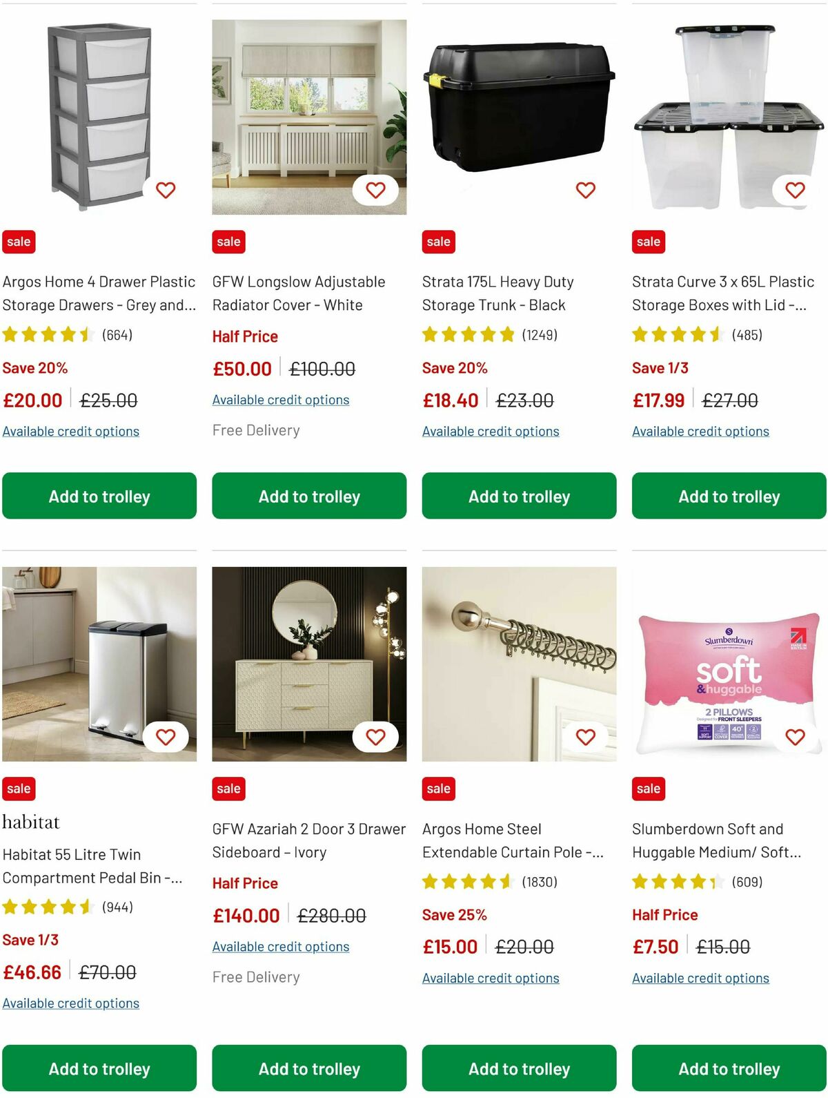 Argos Offers from 3 September