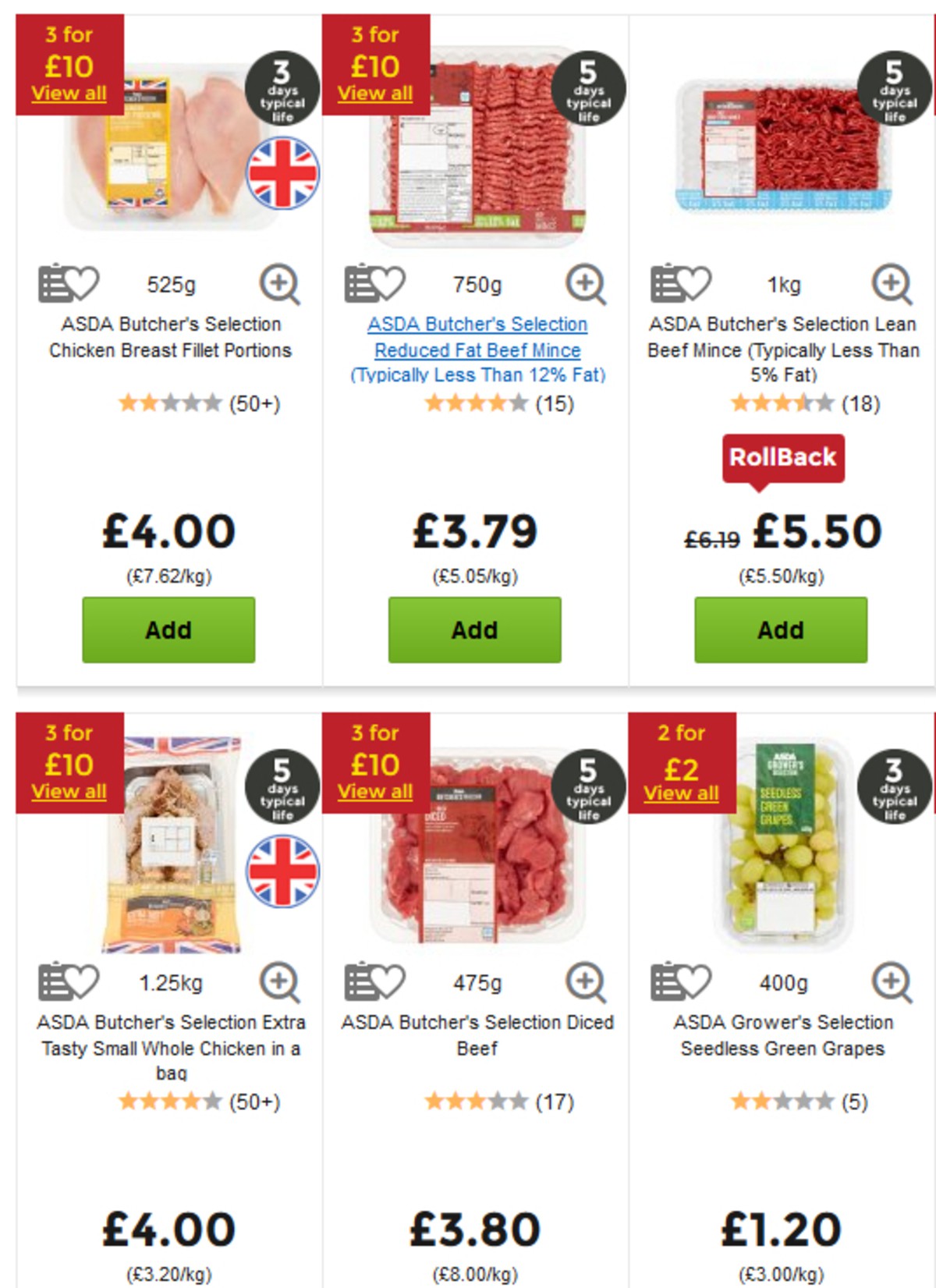 ASDA Offers from 8 March
