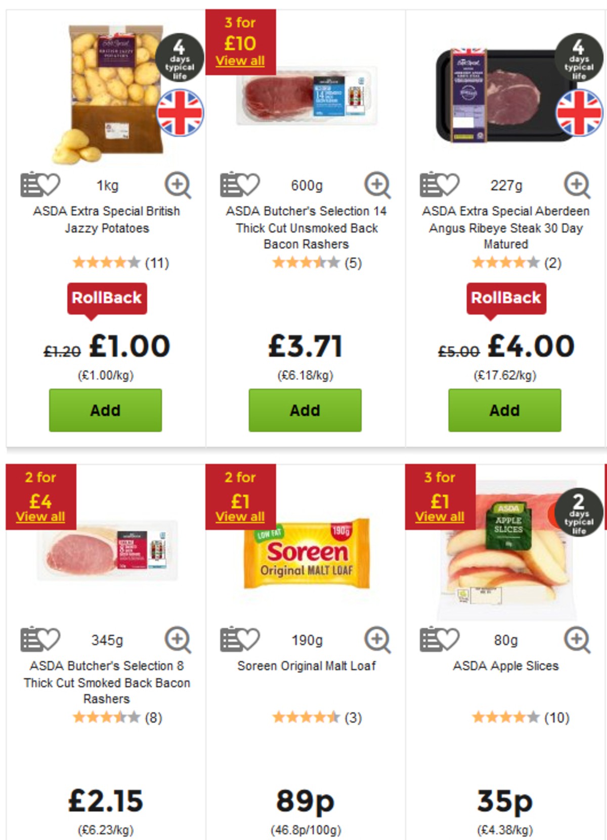 ASDA Offers from 8 March