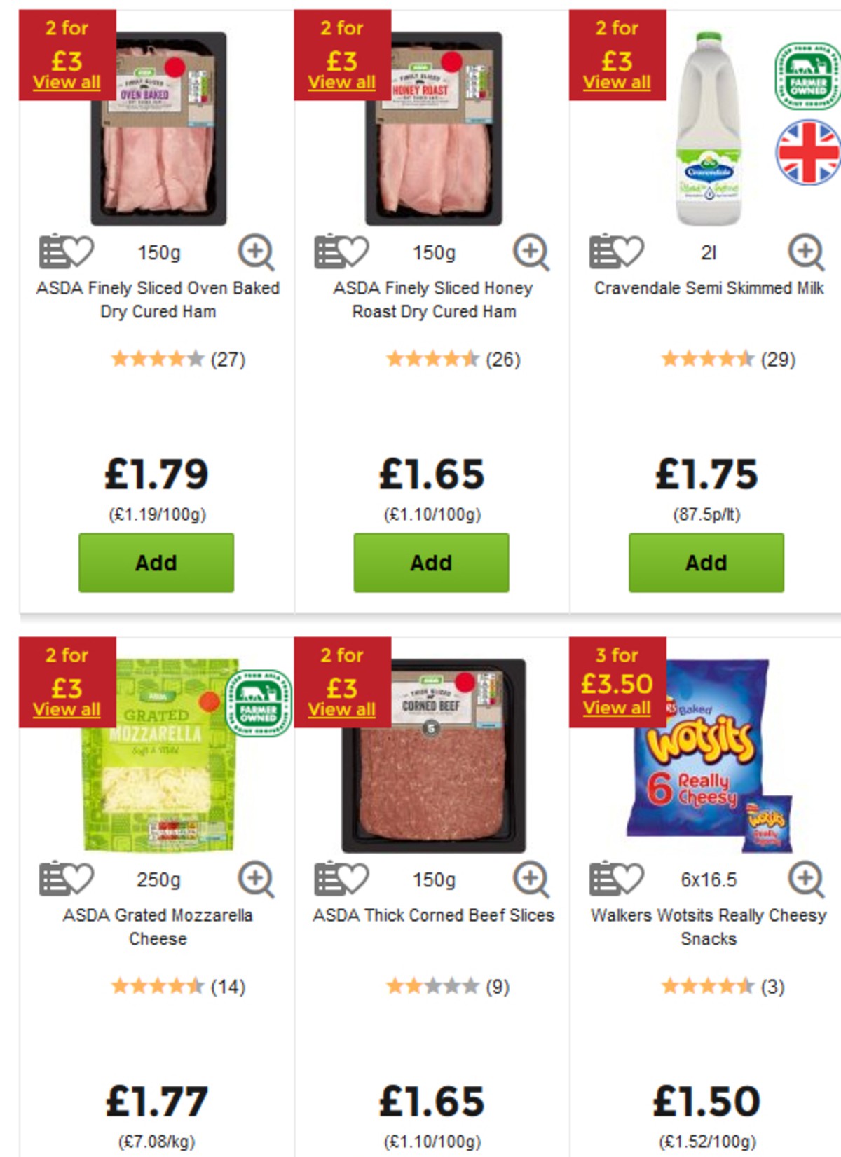 ASDA Offers from 8 March