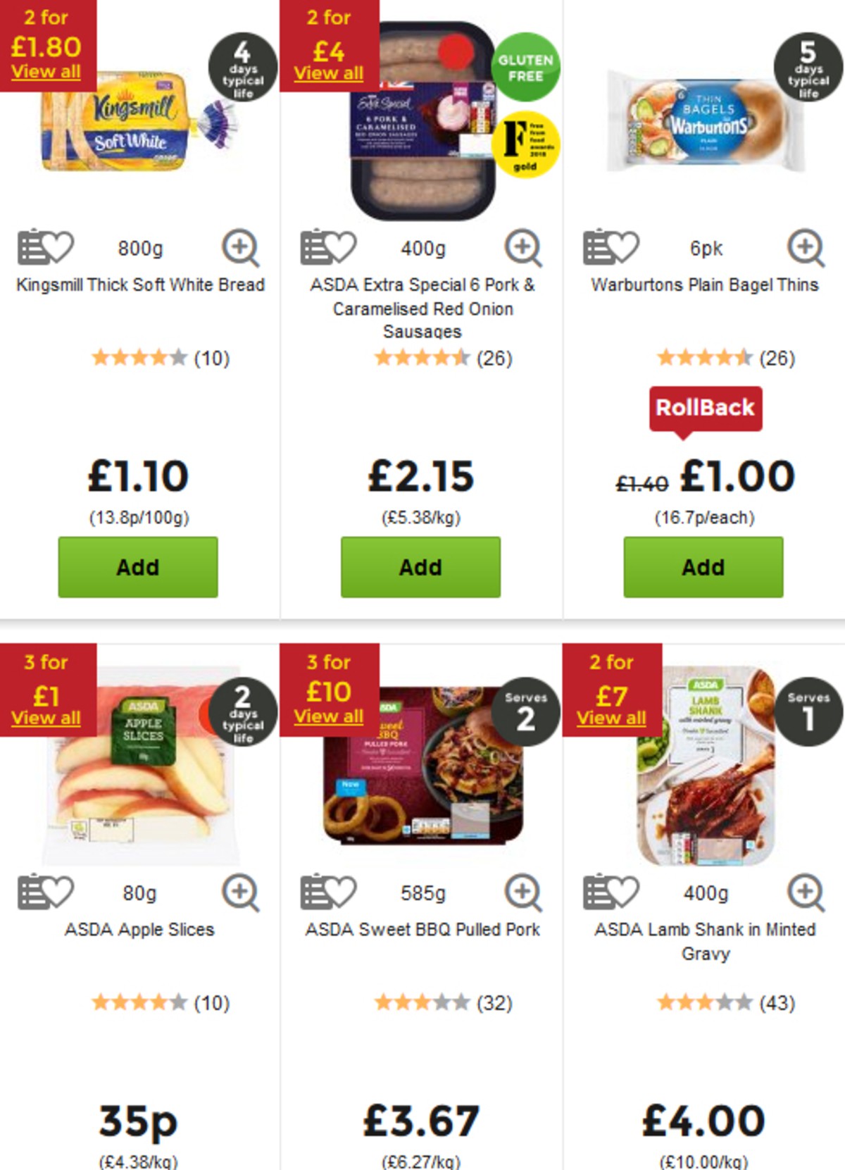 ASDA Offers from 29 March