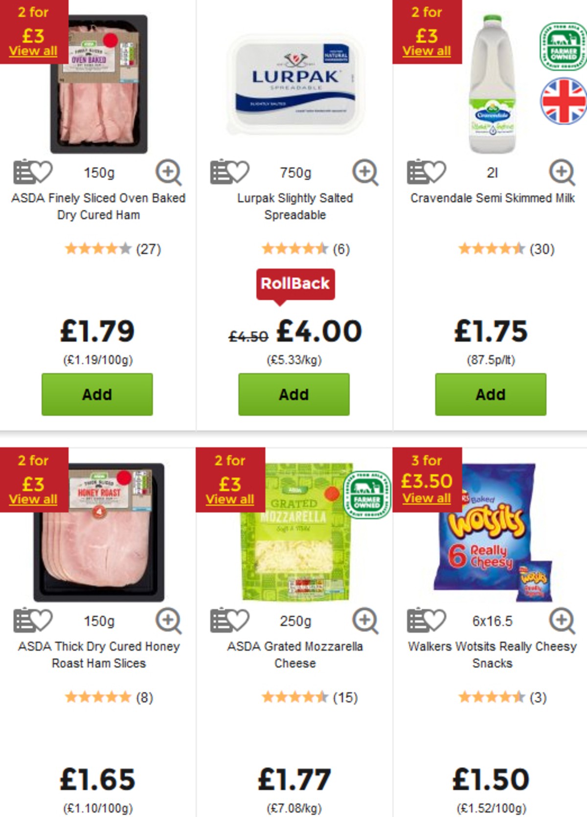 ASDA Offers from 29 March