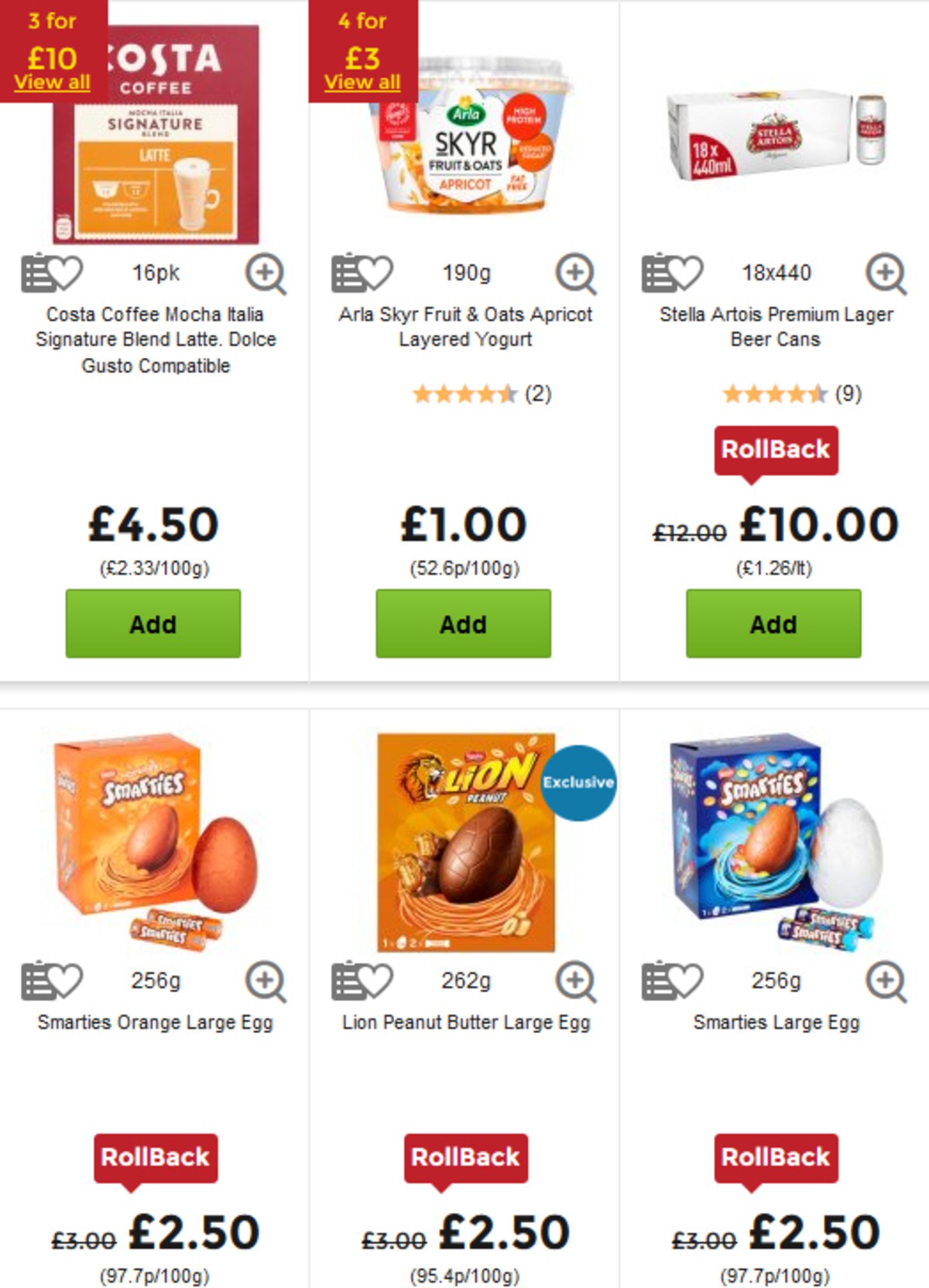 ASDA Offers from 12 April