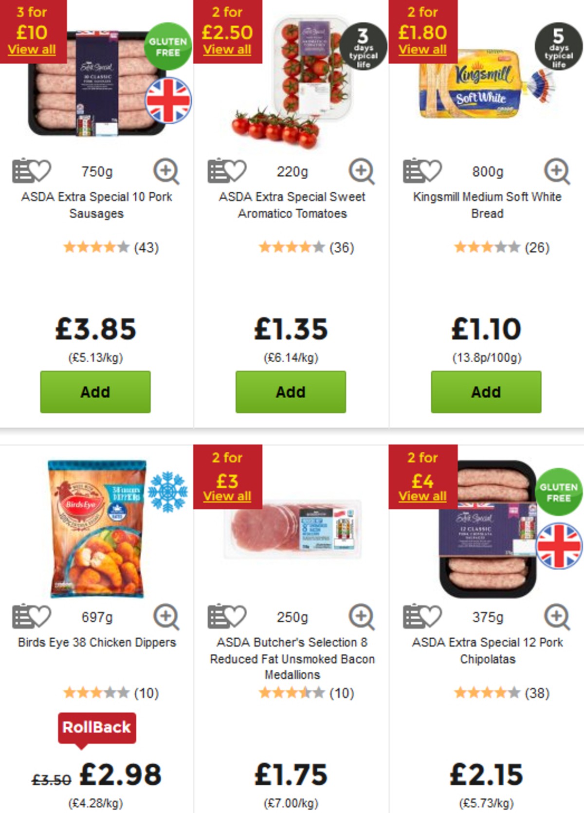 ASDA Offers from 3 May