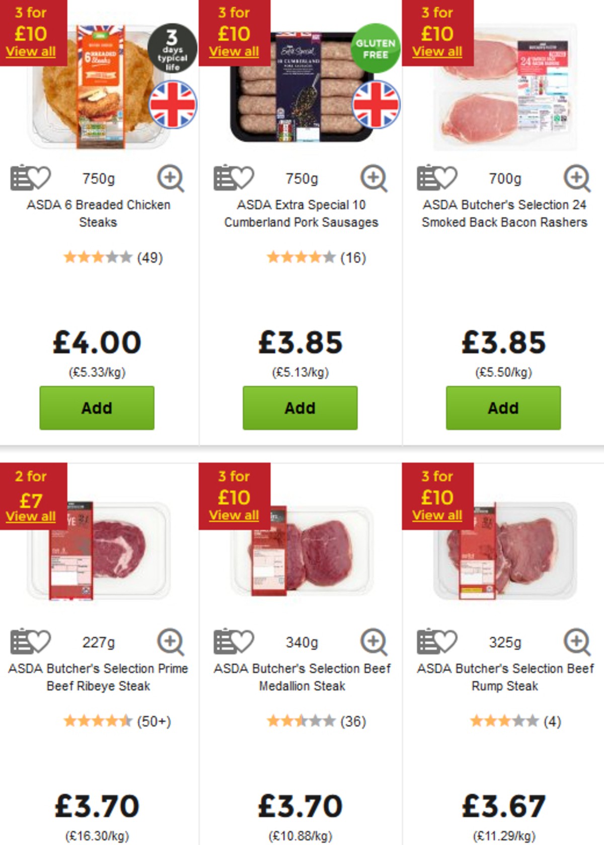 ASDA Offers from 3 May
