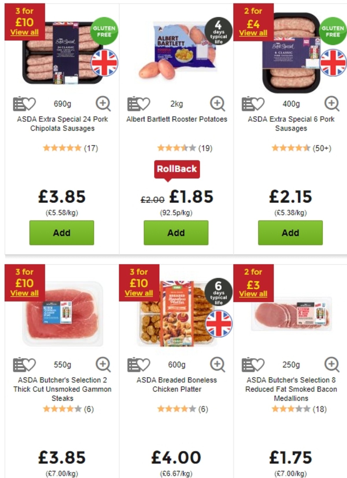 ASDA Offers from 10 May