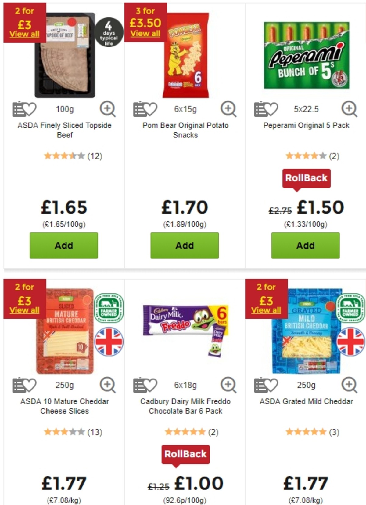 ASDA Offers from 10 May