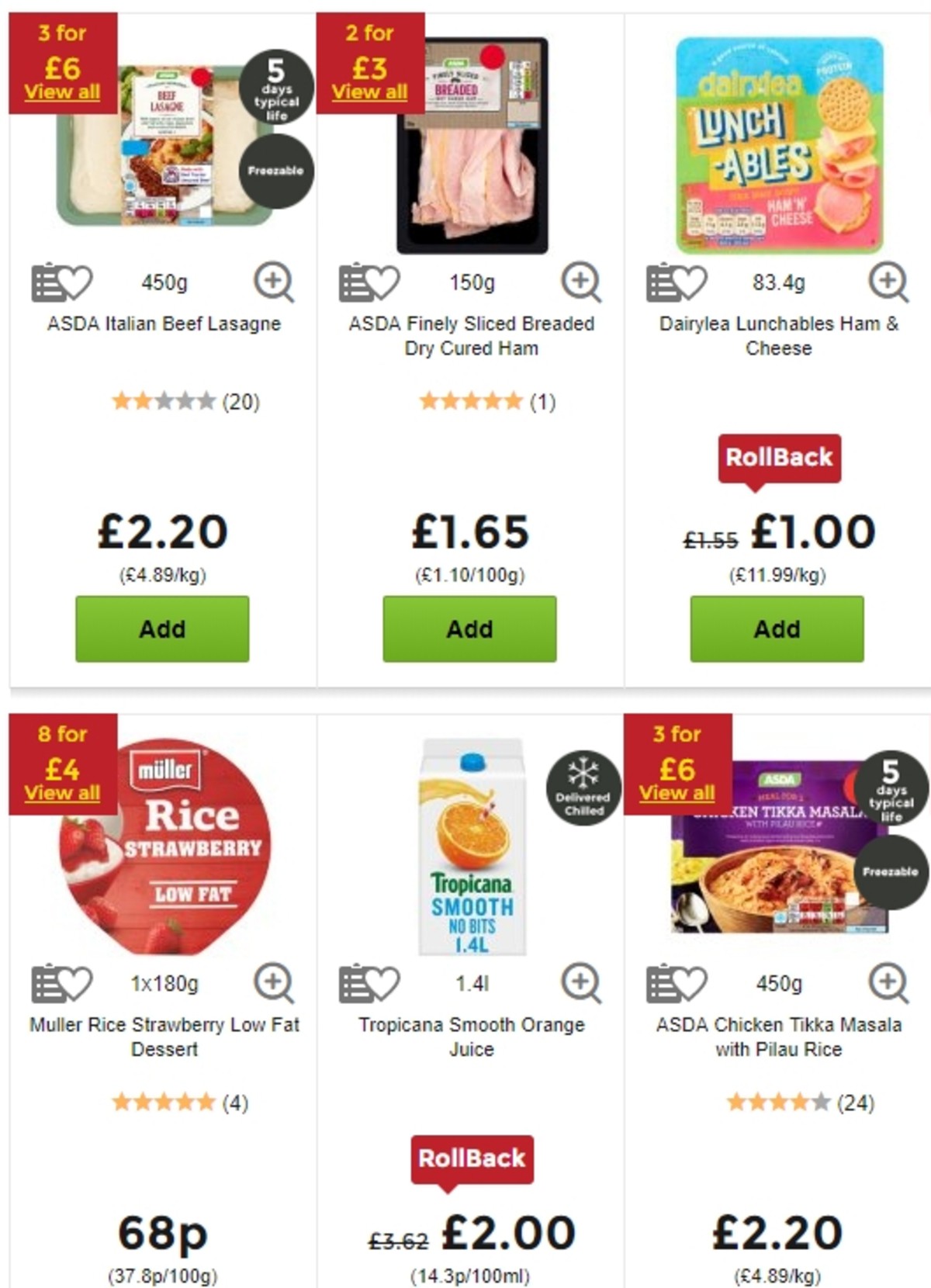 ASDA Offers from 10 May