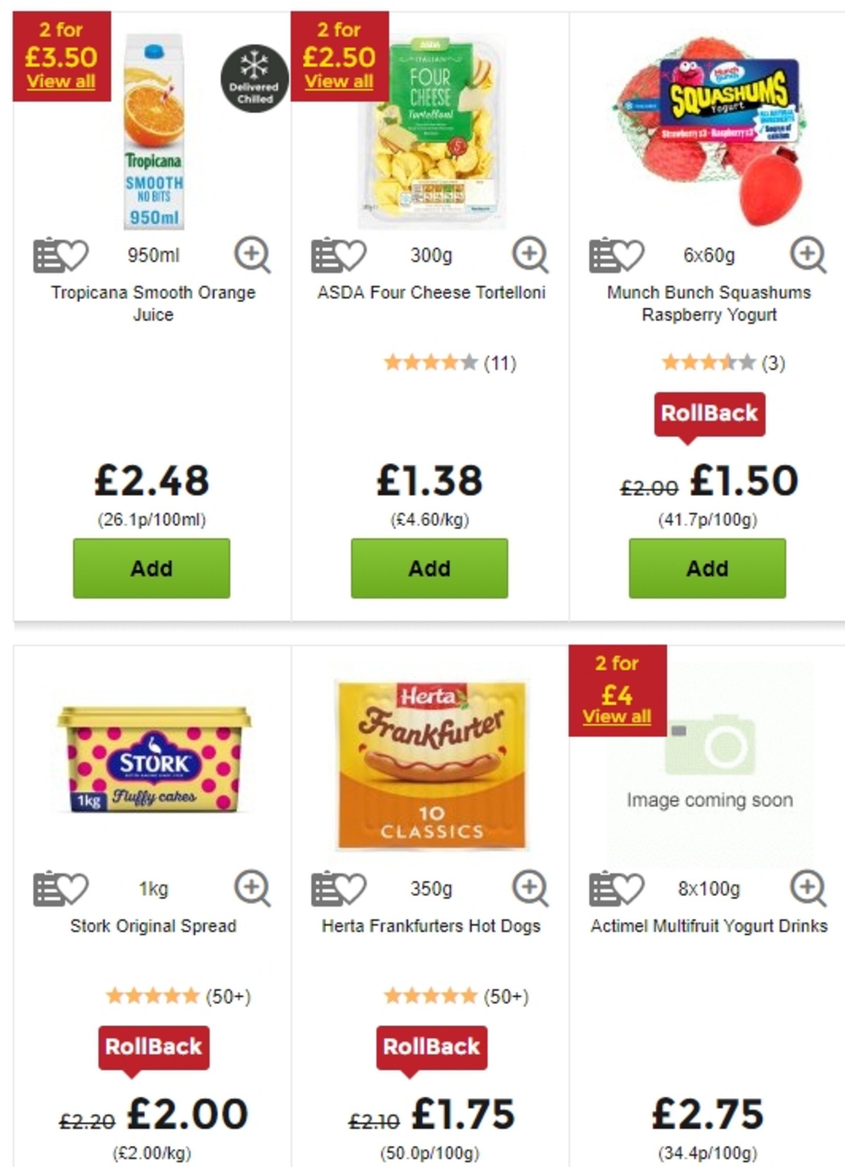 ASDA Offers from 10 May