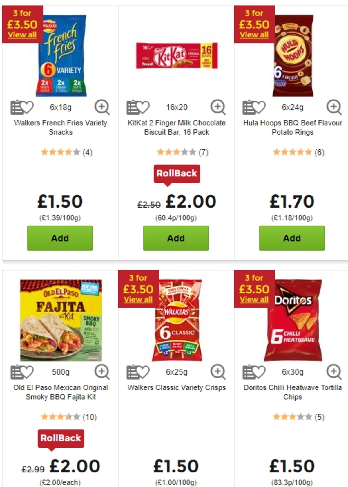 ASDA Offers from 10 May