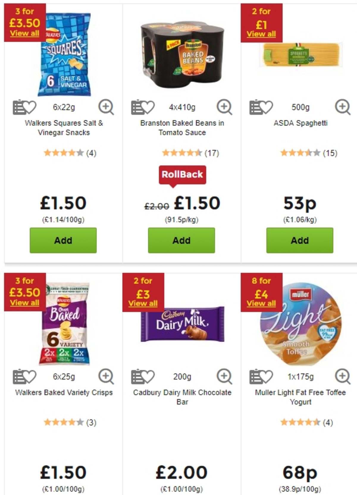 ASDA Offers from 10 May