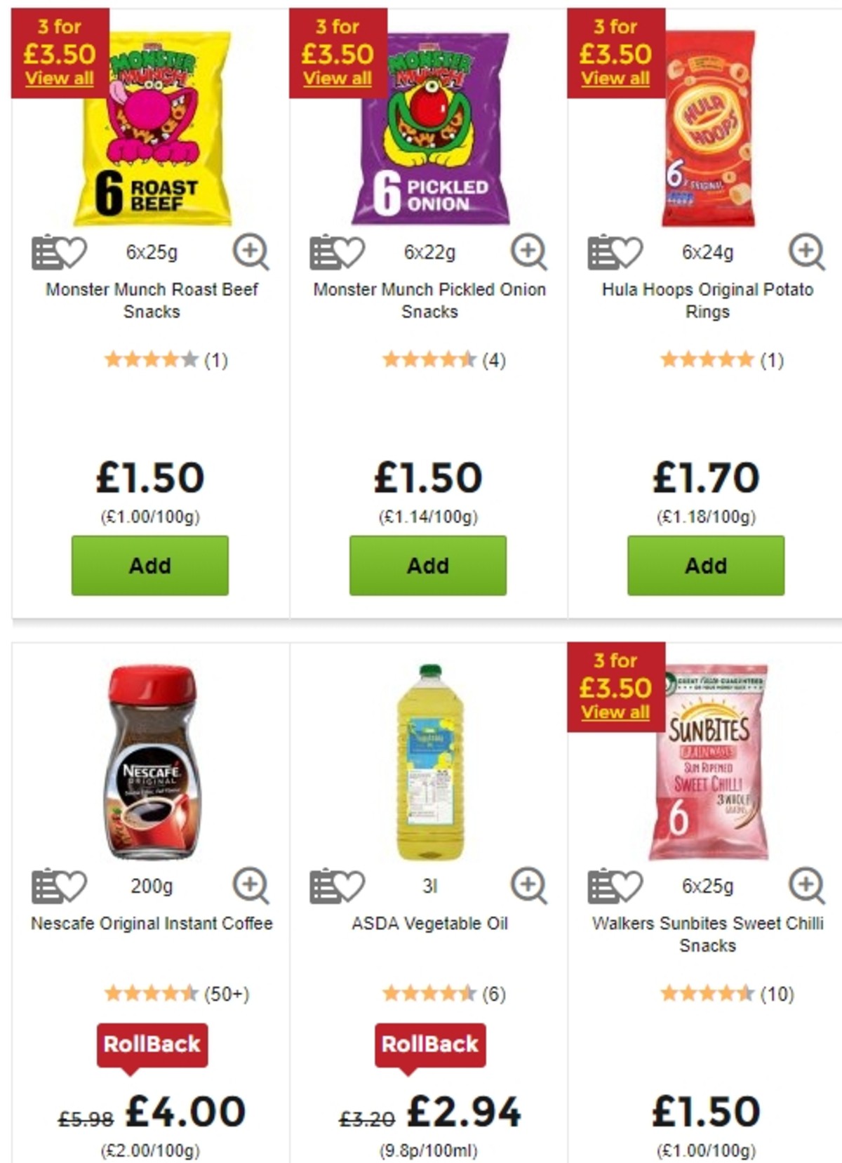 ASDA Offers from 10 May