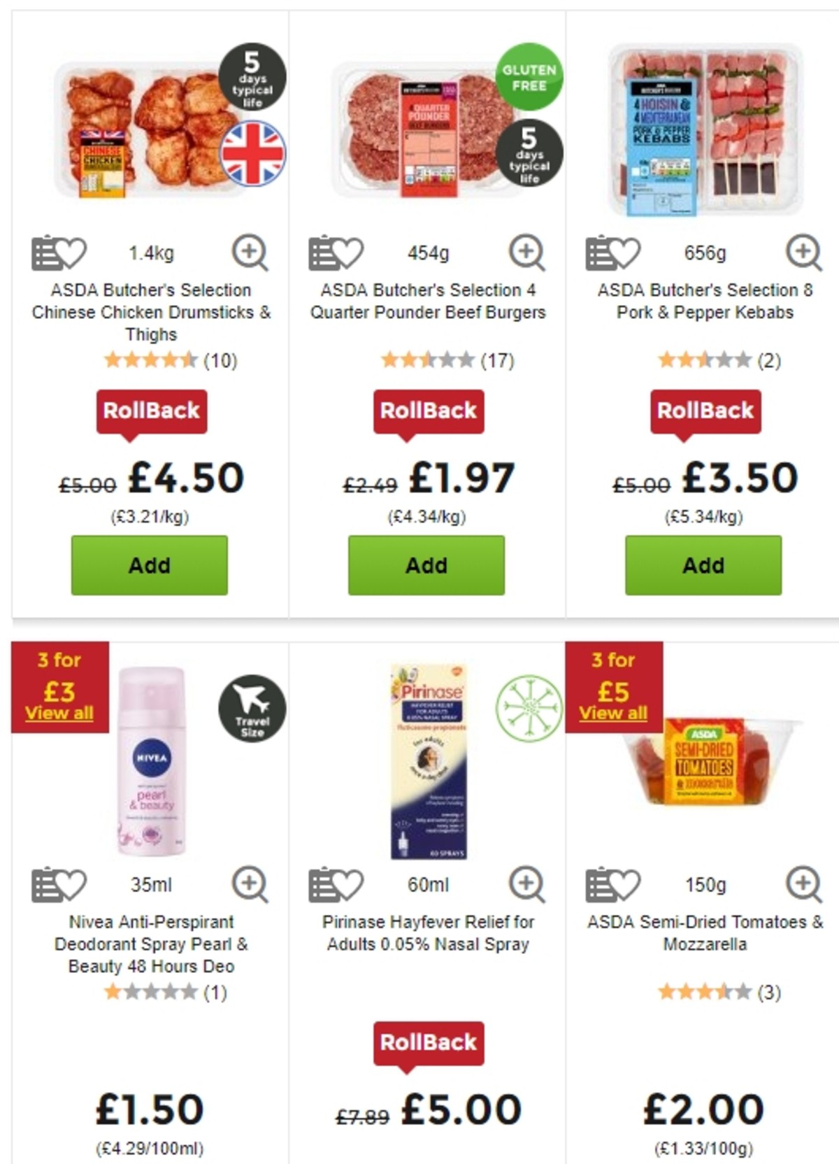 ASDA Offers from 10 May
