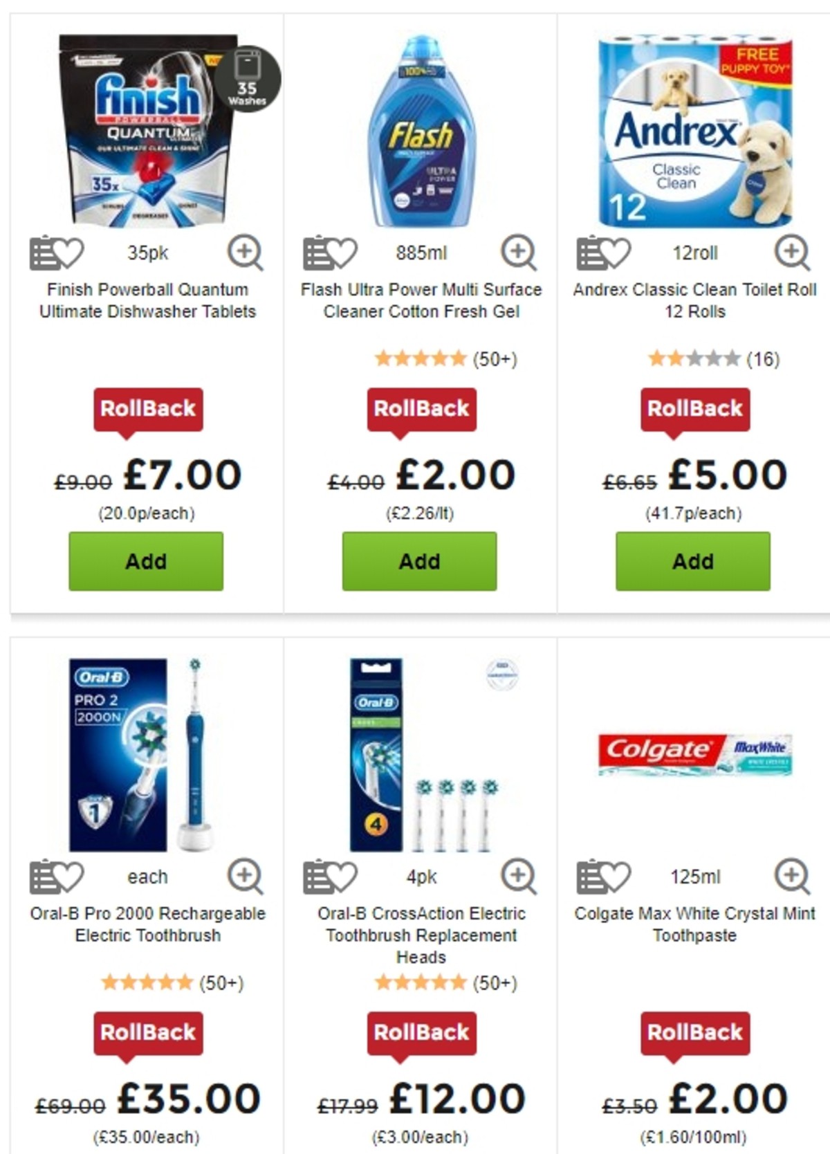 ASDA Offers from 10 May