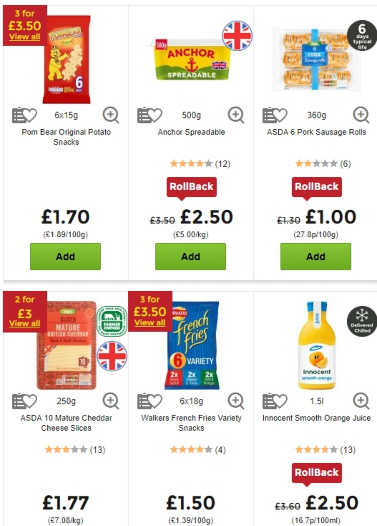 ASDA Offers from 17 May