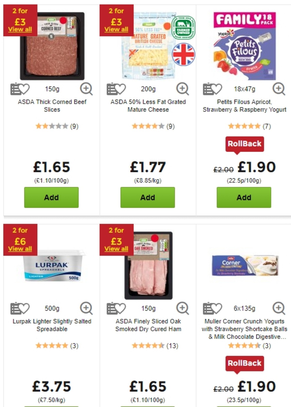 ASDA Offers from 17 May