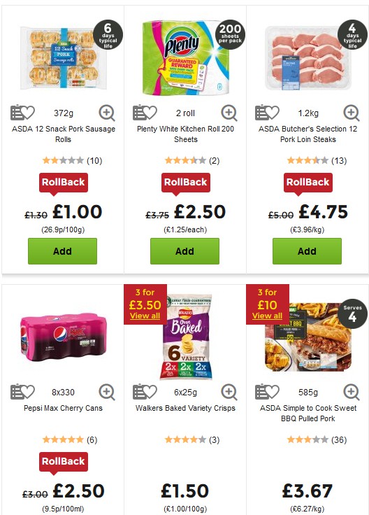 ASDA Offers from 24 May