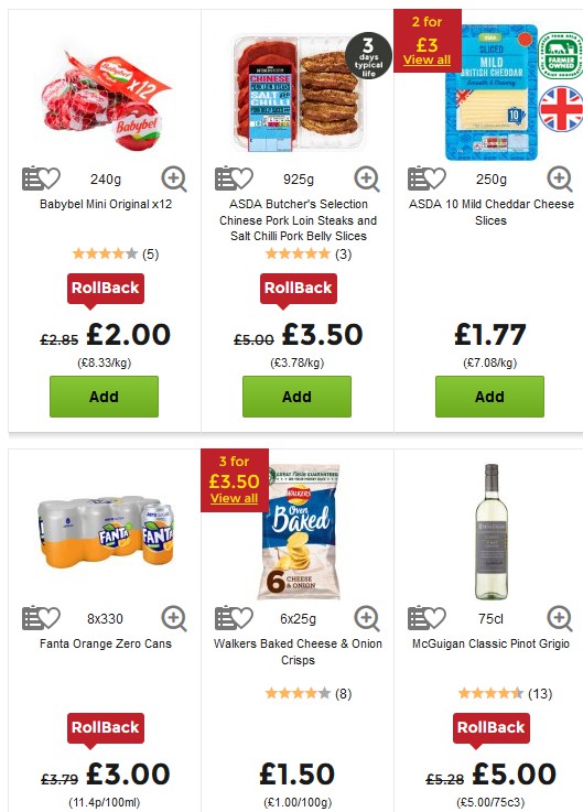 ASDA Offers from 24 May