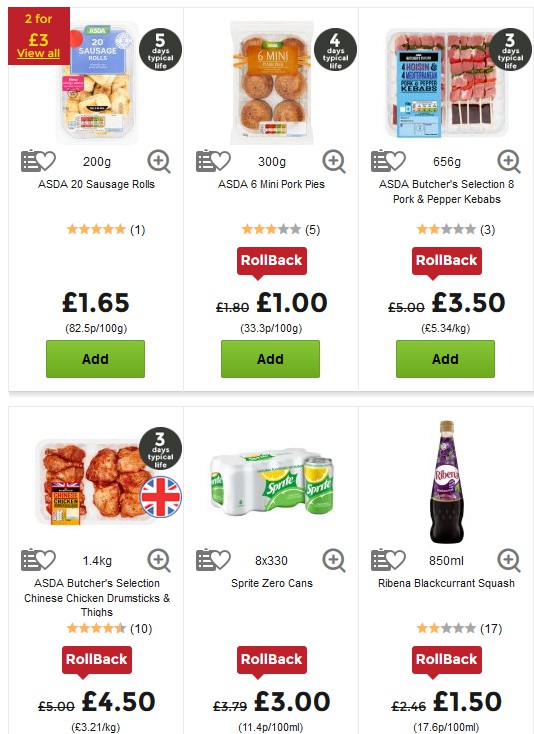 ASDA Offers from 24 May