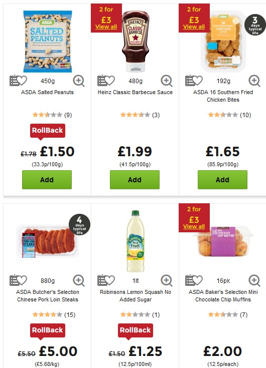 ASDA Offers from 24 May