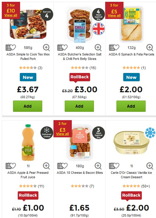 ASDA Offers from 24 May