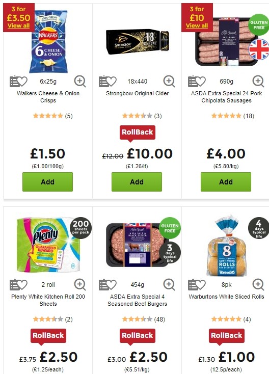 ASDA Offers from 31 May